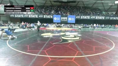 Boys 3A 144 lbs Champ. Round 2 - Anthony Zanders, Decatur vs Sebastian Ferrell, Monroe