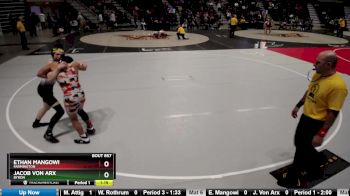 138 lbs Cons. Round 4 - Ethan Mangowi, Farmington vs Jacob Von Arx, Byron