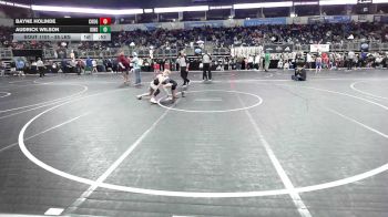 85 lbs Consi Of 16 #2 - Bayne Holinde, Cougar WC vs Audrick Wilson, King Select Wr Ac