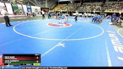 144 Class 3 lbs Cons. Round 2 - Nick Baer, Windsor (Imperial) vs Nate Barnett, Hillsboro