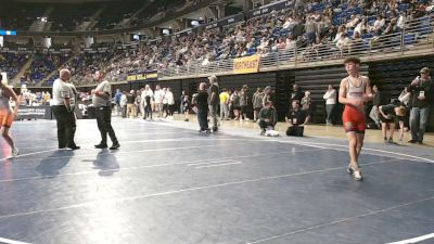 124 lbs Round Of 32 - Tyler Waterfall, Hatboro Horsham vs Caden Fenstermacher, Blue Mountain