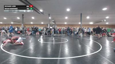 145 lbs Consi Of 4 - Richard Lord, Great Bend vs Isaiah Martinez, Freeland