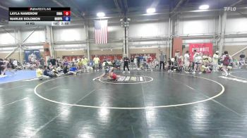 54 kg Rr Rnd 4 - Layla Namerow, South Hills Wrestling Academy - GHSE vs MARLEE SOLOMON, Misfits Kisses - GHSE