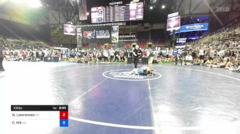 106 lbs Rnd Of 64 - Nicholas Lawrensen, Ohio vs Colby Hill, Washington