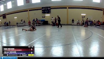 86 lbs 5th Place Match - Ken Weaver, Contenders Wrestling Academy vs Micah Weaver, Central Indiana Academy Of Wrestling