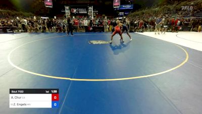 150 lbs Rnd Of 32 - Aiden Chur, CA vs Zane Engels, MN