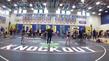 125 lbs Cons. Semi - Lily Calzadilla, Jensen Beach High School vs Naomi Luna, Mayhem Wrestling Club