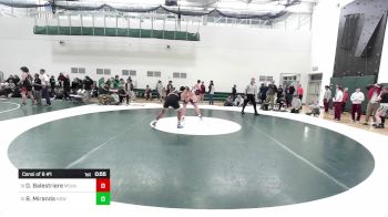 215 lbs Consi Of 8 #1 - Daniel Balestriere, Masuk vs Braulio Miranda, Notre Dame-West Haven