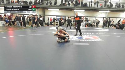 132 lbs Consi Of 4 - Rocco Destefano, East Islip vs Landon Herdic, Nyma