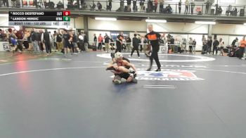 132 lbs Consi Of 4 - Rocco Destefano, East Islip vs Landon Herdic, Nyma