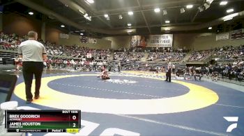 1A 113 lbs Quarterfinal - James Houston, Panguitch vs Brex Goodrich, Altamont