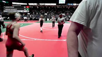 100 lbs Cons. Semi - Keegan McNulty, SHE1 vs Logan Shaw, MVL1