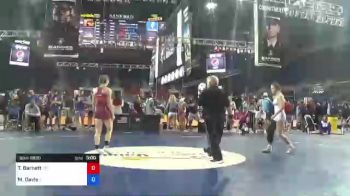 117 lbs Consi Of 16 #1 - Tess Barnett, Oregon vs Maya Davis, Illinois