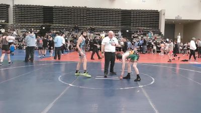 97 lbs Final - Cael Gagnon, Maine Hammahs - MSC vs Silas Avans, Rabbit Wrestling Club - MSC