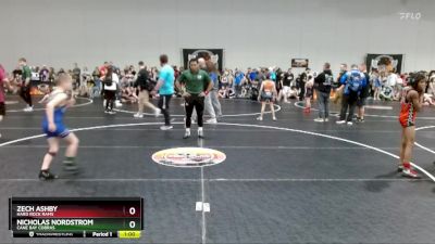 82 lbs Semifinal - Nicholas Nordstrom, Cane Bay Cobras vs Zech Ashby, Hard Rock Rams