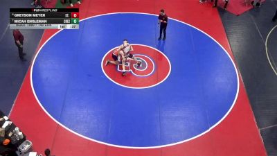 140 lbs 3rd Place - Greyson Meyer, St. Marys vs Micah Engleman, Crestwood