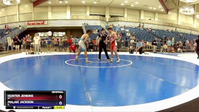 150 lbs Semifinal - Hunter Jenkins, KY vs Malaki Jackson, IL