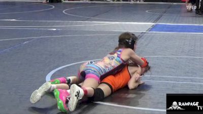 85 lbs Champ. Round 1 - Callie McCrory, Bobcat Wrestling Club vs Andersyn Zabokrtsky, Ogden`s Outlaws