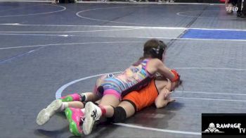 85 lbs Champ. Round 1 - Callie McCrory, Bobcat Wrestling Club vs Andersyn Zabokrtsky, Ogden`s Outlaws