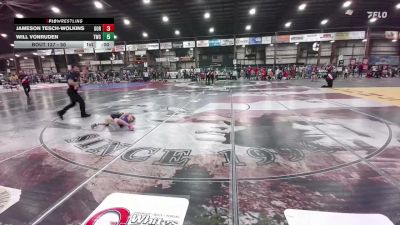 60 lbs Champ. Round 2 - Mathew Holter, BERESFORD vs Sean Riffel, Magic City Wrestling Club