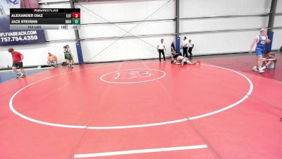 154 lbs Rr Rnd 2 - Alexander Diaz, Elite NJ MS Black vs Jace Stevens, Ohio Valley Forge