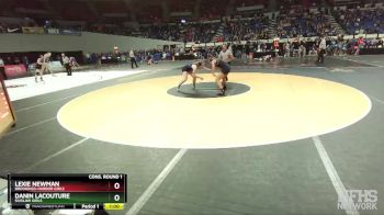4A/3A/2A/1A Girls 135 Cons. Round 1 - Lexie Newman, Brookings-Harbor Girls vs Danin Lacouture, Siuslaw Girls