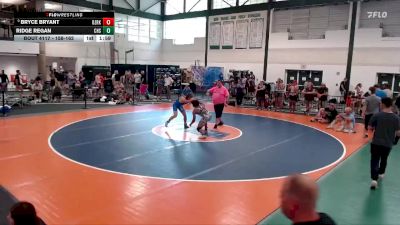 158-162 lbs Champ. Round 1 - Bryce Bryant, Bearcats vs Ridge Regan, Carlinville High School