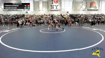 160 lbs Champ. Round 2 - Khaled Alsamara, Club Not Listed vs Jullian Collins, Quaker Wrestling Club