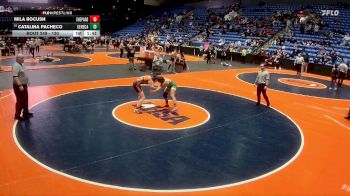 130 lbs Cons. Round 2 - Catalina Pacheco, Seneca vs Mila Rocush, Palos Heights (Shepard)