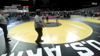 6A/5A Girls 110 Quarterfinal - Nevaya Gerberg, Liberty Girls vs Ah Pymm McDaniel, Dallas Girls