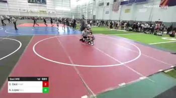 40 lbs Rr Rnd 2 - Owen Deal, Powerline vs Alexa Lopez, Silverback WC