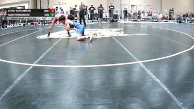 138 lbs Round Of 16 - Arno Vardanyan, World Team Training Center vs Ivan Hernandez, Socal Grappling