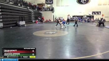 132 lbs Placement Matches (8 Team) - Grayson Ammons, Mortimer Jordan HS vs Talan Mcnutt, Pell City