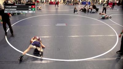 14U - 80 lbs 5th Place Match - Jack Stoderl, Perham Wrestling Club vs Tyler Lyden, Anoka Youth Wrestling