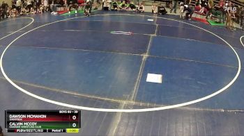 39 lbs Cons. Round 2 - Dawson McMahon, Shootbox vs Calvin McCoy, Charger Wrestling Club