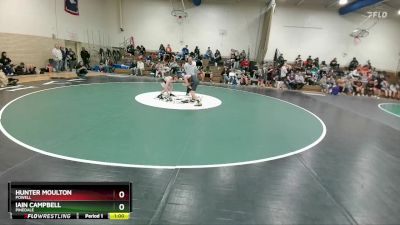 106 lbs Cons. Round 2 - Hunter Moulton, Powell vs Iain Campbell, Pinedale