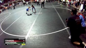 56 lbs Cons. Round 2 - Exodus Horsechief, Hawks Wrestling Club (Lincoln) vs Tytan Rixstine, Seward Wrestling Club