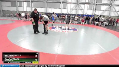 100 lbs Champ. Round 2 - Matthew Tuttle, Prometheus WC vs Isaac Apodaca, Mat Demon WC