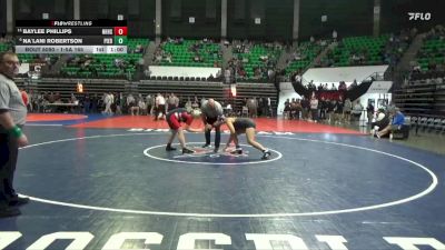 1-5A 165 Cons. Round 2 - Na`lani Robertson, Piedmont vs Baylee Phillips, New Hope HS