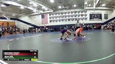 138 lbs Cons. Round 2 - Sean Heil, North Royalton vs Brayden Tohati, Normandy High School