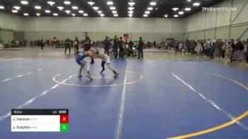 80 lbs Consi Of 8 #1 - Jax Hanson, Scots Wrestling Club vs Jacob Sutphin, King Select Wrestling Academy