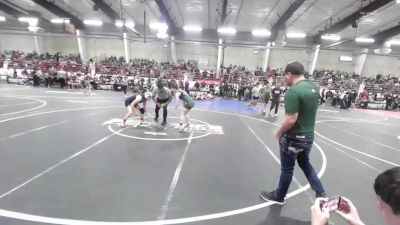 116 lbs Consi Of 8 #2 - Sidney McAlhany, Misfits vs Juliette Hicks, Badlands WC