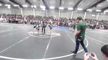 116 lbs Consi Of 8 #2 - Sidney McAlhany, Misfits vs Juliette Hicks, Badlands WC