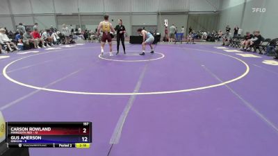 165 lbs Round 2 (8 Team) - Griffin Lundeen, Minnesota Red vs Trae Frederick, Oregon