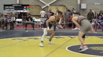 149 lbs Quarterfinal - Colby Frost, Southern Maine vs Luke Temple, Springfield
