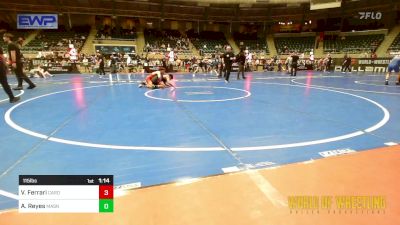 115 lbs Final - Vinny Ferrari, Cardinal Wrestling Club vs Arturo Reyes, Mat Assassins