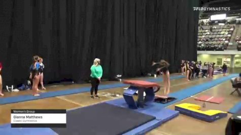 Gianna Matthews - Women's Group, Classic Gymnastics - 2021 Women's Xcel Region 4 Championships