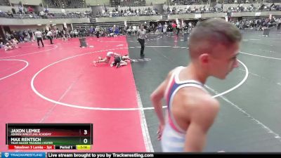 84 lbs Semifinal - Max Rentsch, Team Nazar Training Center vs Jaxon Lemke, Askren Wrestling Academy