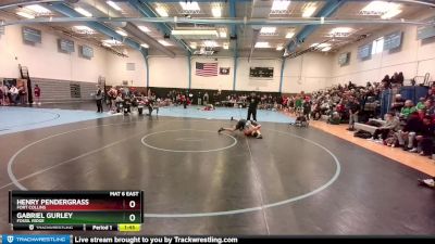 133-138 lbs Round 1 - Gabriel Gurley, Fossil Ridge vs Henry Pendergrass, Fort Collins