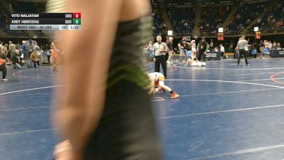 82 lbs Consy 2 - Vito Naljayan, Crestwood vs Joey Hertzog, Southern Lehigh